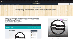 Desktop Screenshot of baylyblog.com